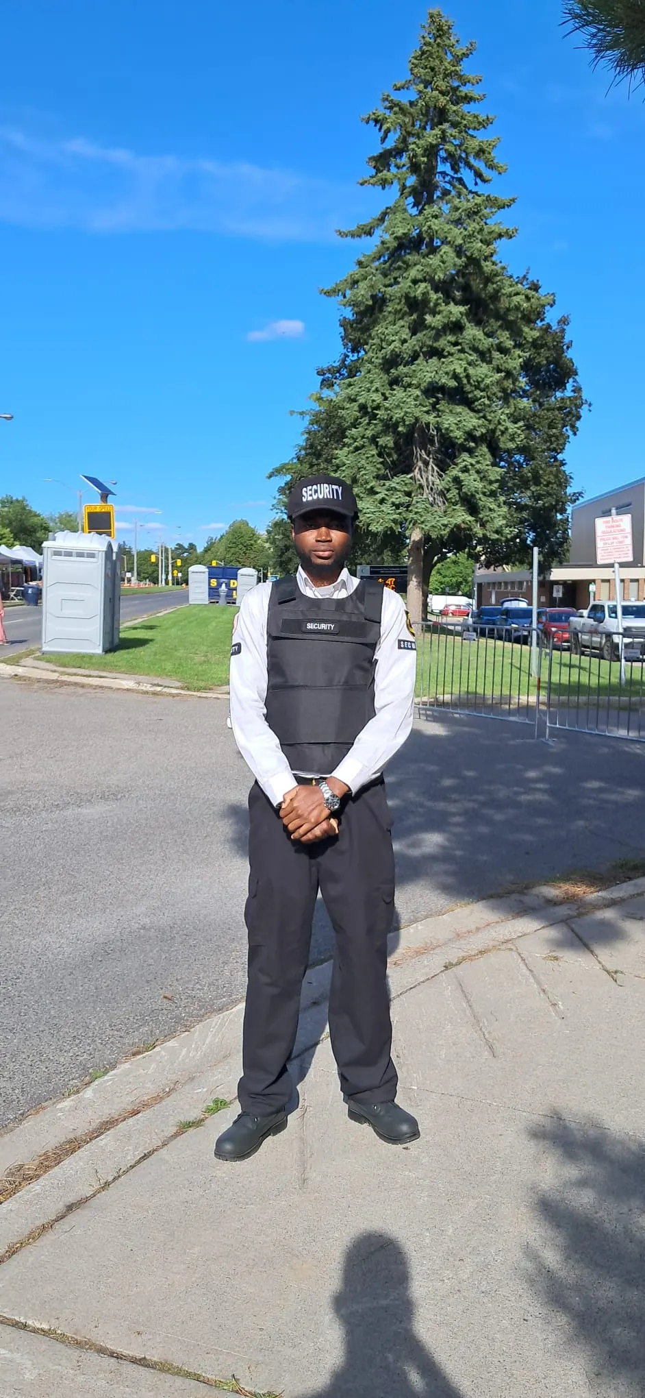 Aurora security officer